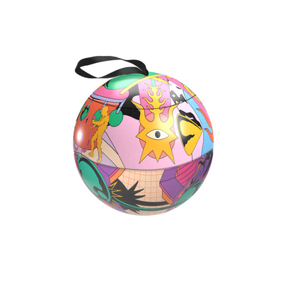 Raspberry Truffles Bauble Tin 100g